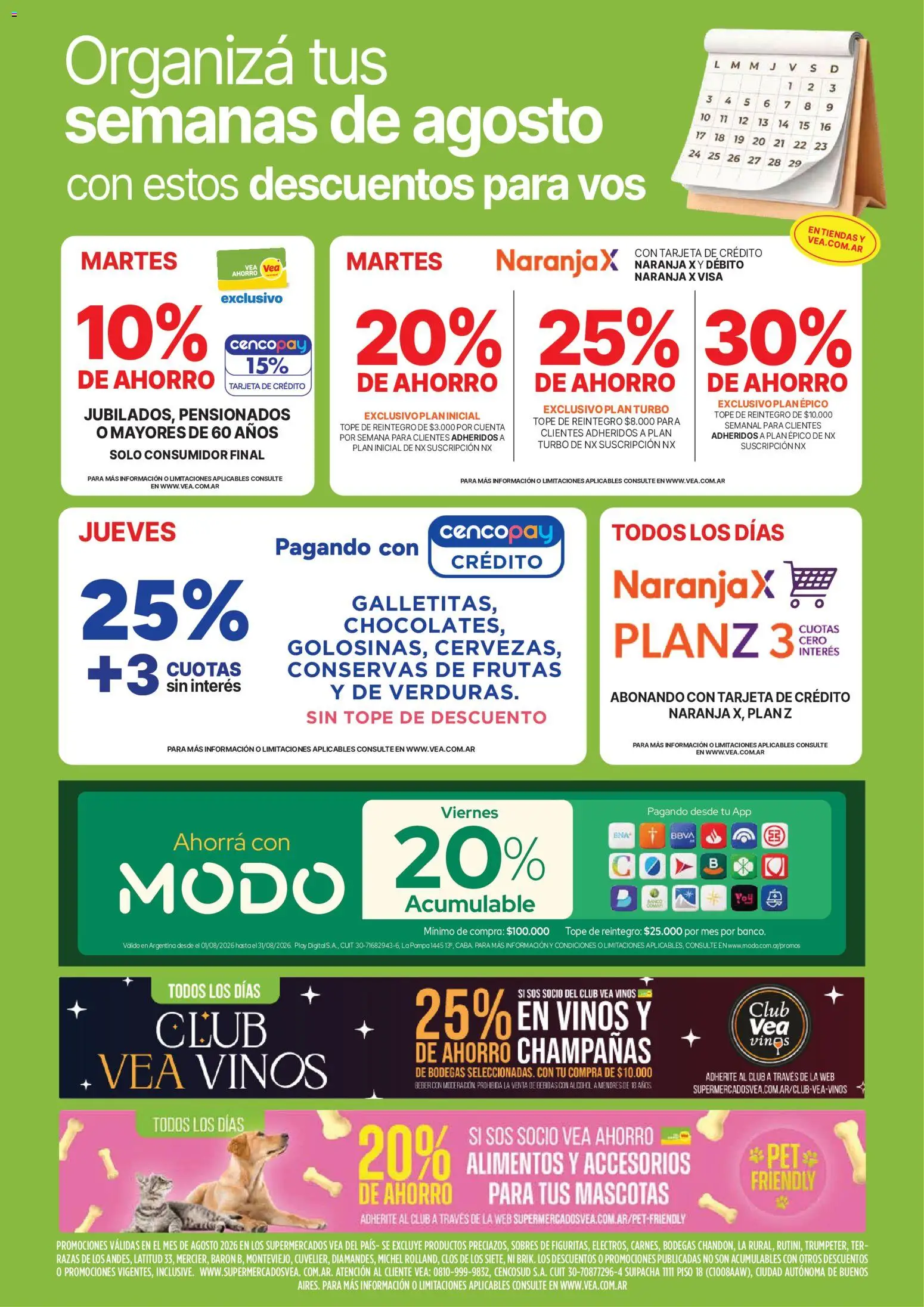 Vista previa del folleto de la tienda Vea válido desde el 21/08/2026 