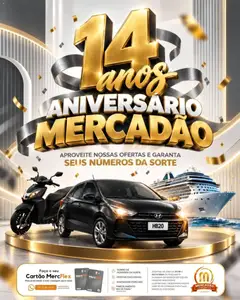 Pré-Visualização do folheto "Mercadão Atacadista - Ofertas da semana" da loja Mercadão Atacadista válido a partir de 27/10/2026