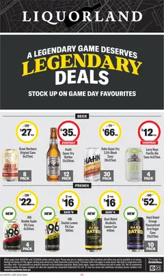 Preview of catalogue Liquorland catalogue SA from shop Liquorland valid 16/09/2026