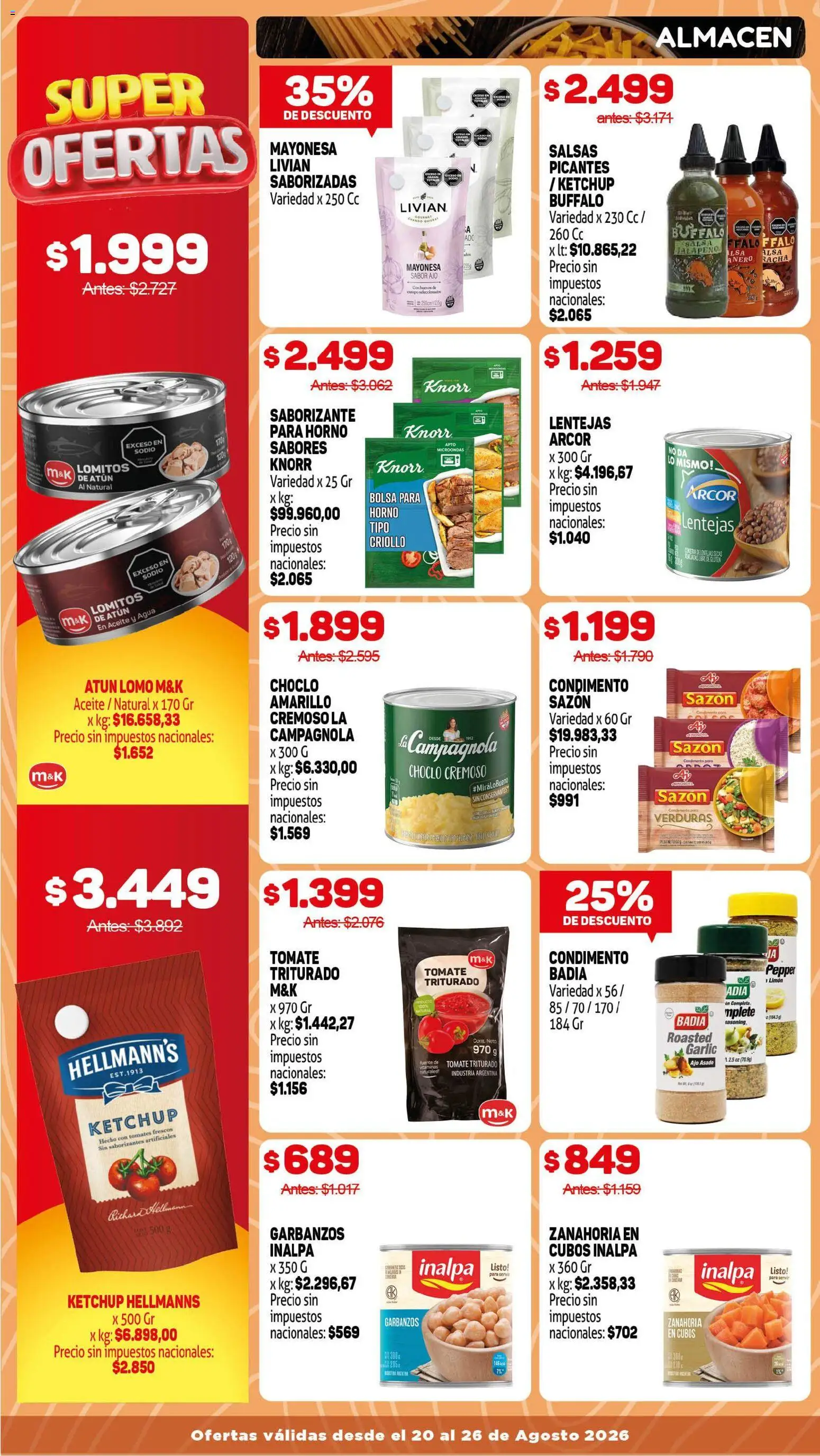 Vista previa del folleto de la tienda Makro válido desde el 20/08/2026 