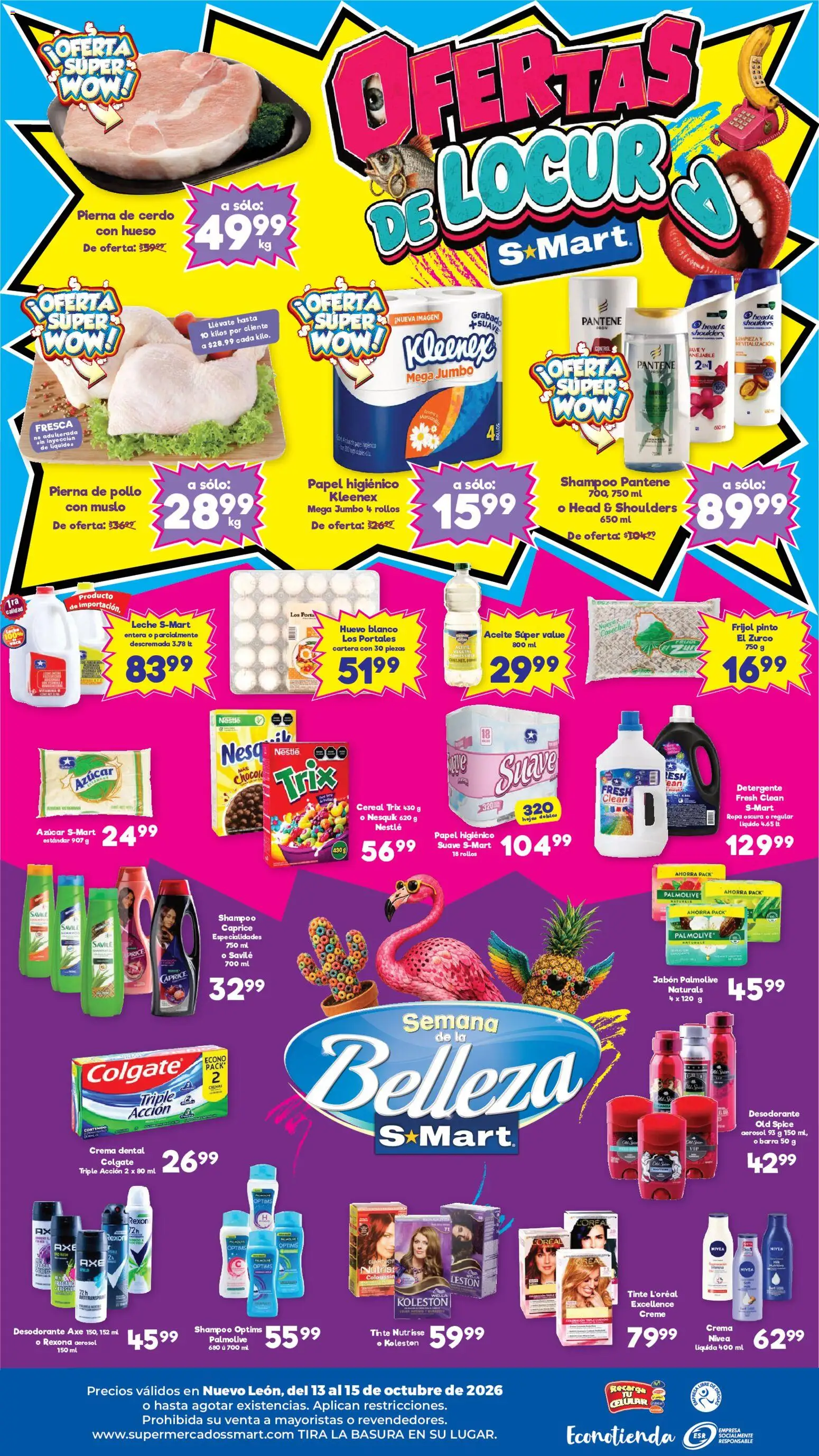 Vista previa las ofertas de la tienda S-Mart - S-Mart folleto Monterrey desde el 13/10/2026 