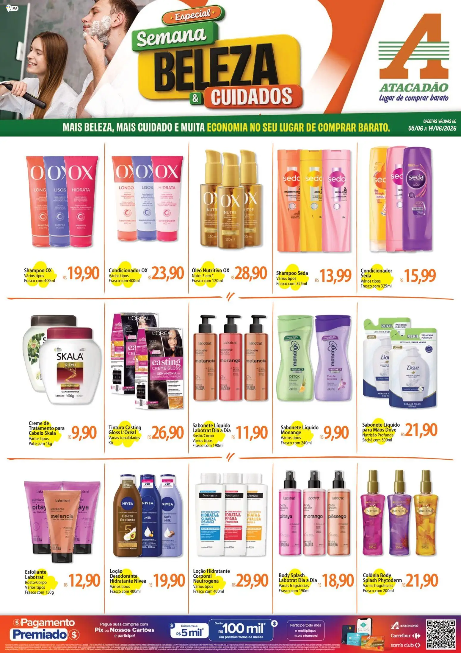 Pré-Visualização do folheto "Atacadão ofertas - MA" da loja Atacadão válido a partir de 08/06/2026