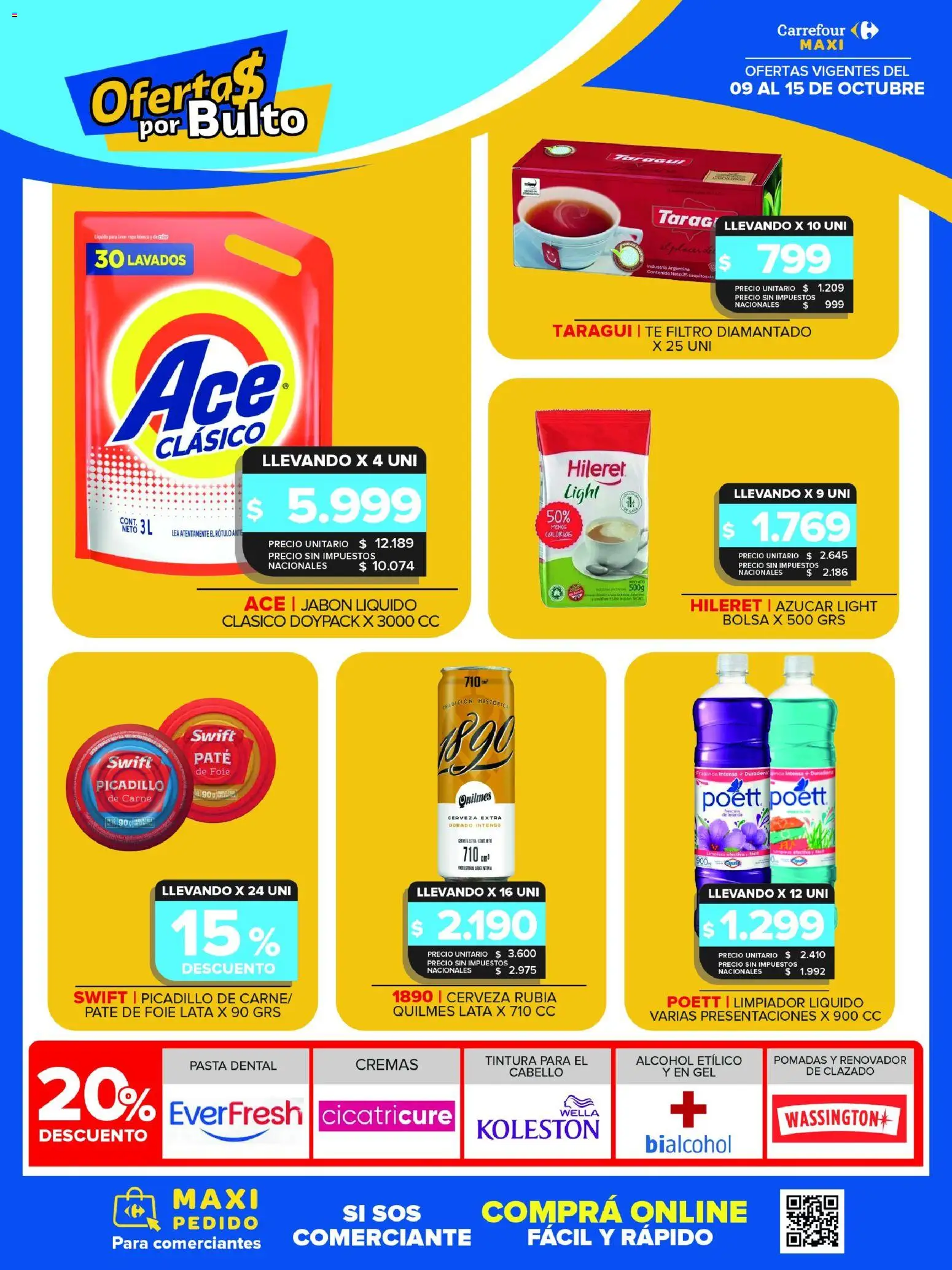 Vista previa del folleto de la tienda Carrefour Maxi válido desde el 09/10/2026 