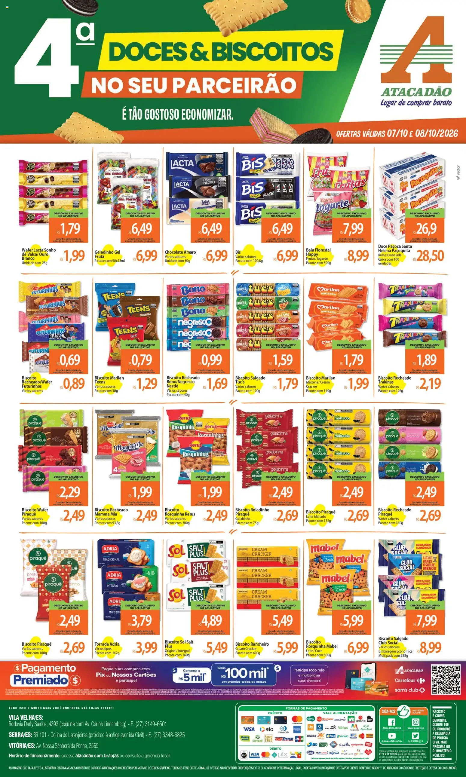 Pré-Visualização do folheto "Atacadão ofertas - ES" da loja Atacadão válido a partir de 07/10/2026