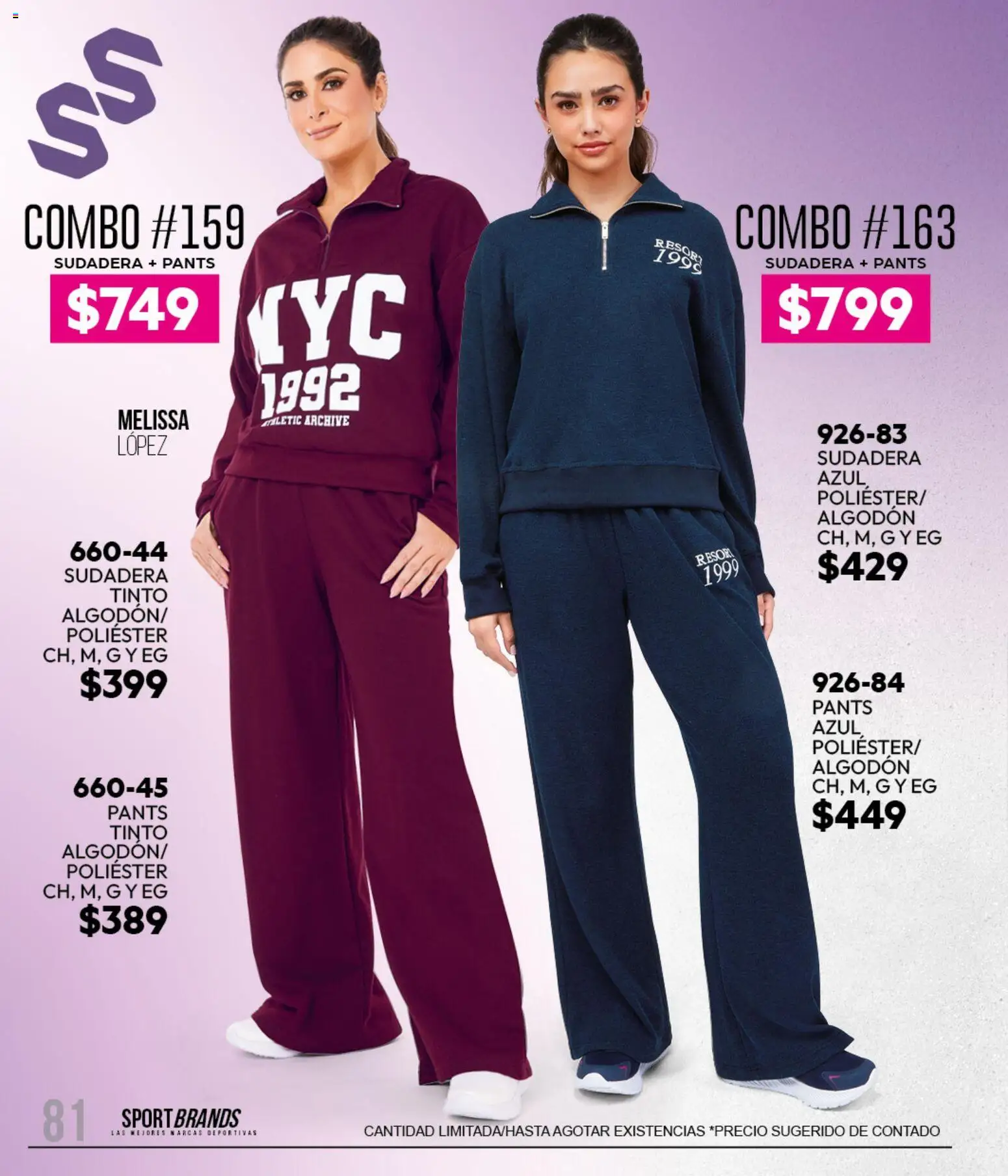 Vista previa las ofertas de la tienda Cklass - Cklass catálogo Sportbrands Dama Invierno desde el 11/09/2026 