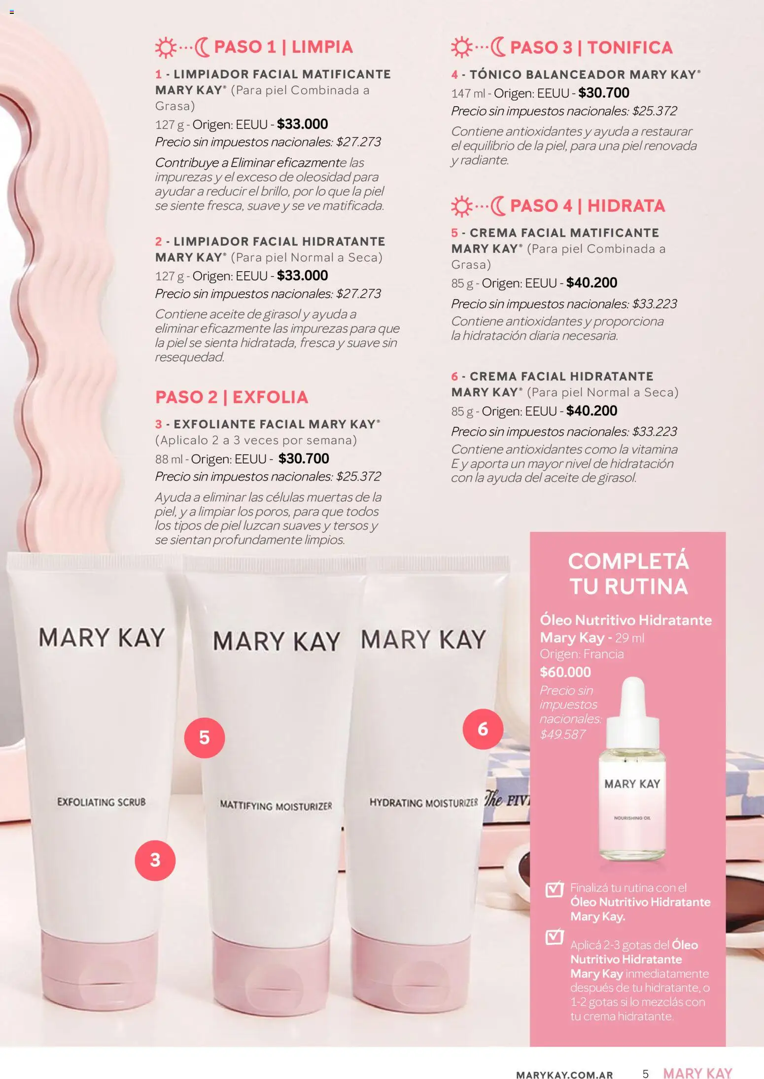 Vista previa del folleto de la tienda Mary Kay válido desde el 01/10/2026 
