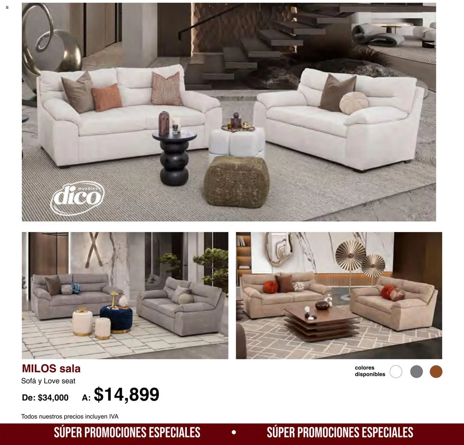 Vista previa las ofertas de la tienda Muebles Dico - Muebles Dico catálogo Medio año, medio precio desde el 01/08/2026 