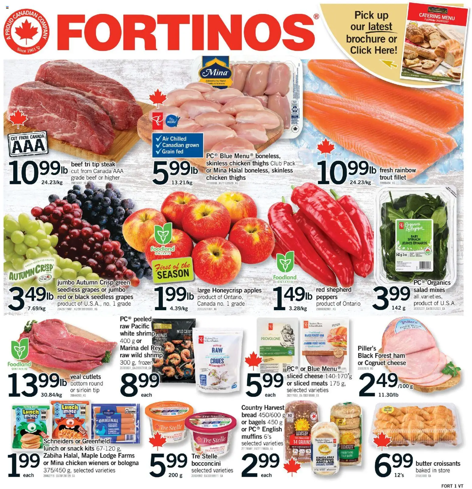 Preview of leaflet Fortinos weekly flyer / circulaire from shop Fortinos is valid from Sep 17, 2026