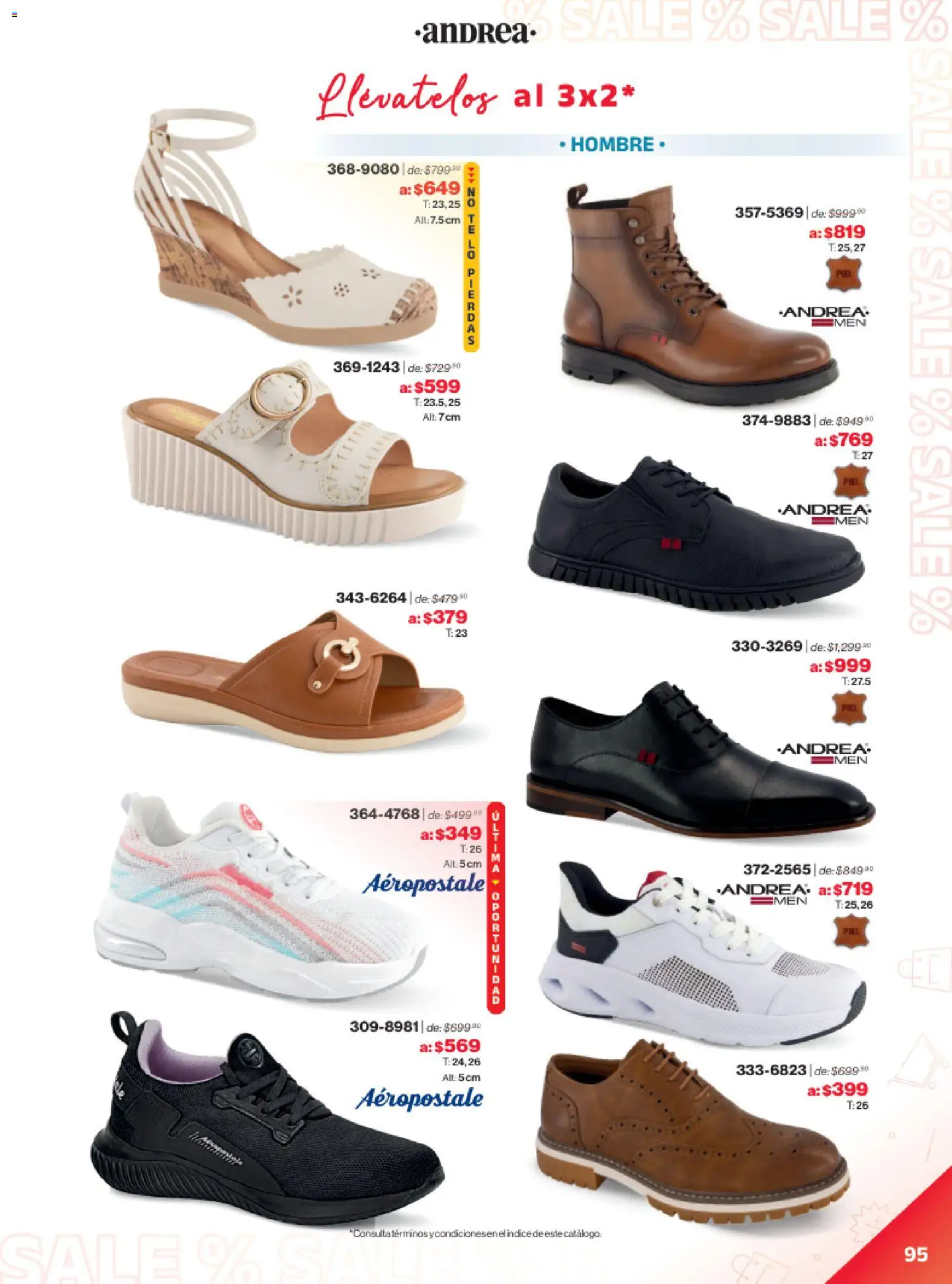 Vista previa las ofertas de la tienda Andrea - Catálogo Outlet desde el 21/12/2025 