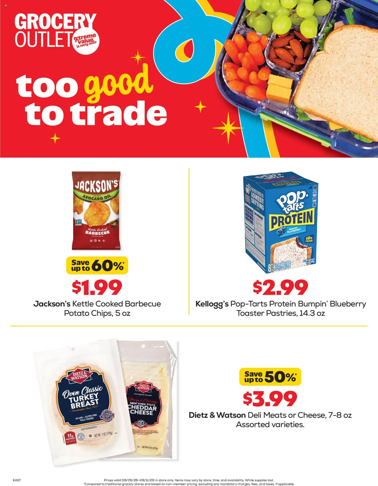 Ad Preview of Grocery Outlet Grocery Outlet Weekly Ad from 08/05/2026