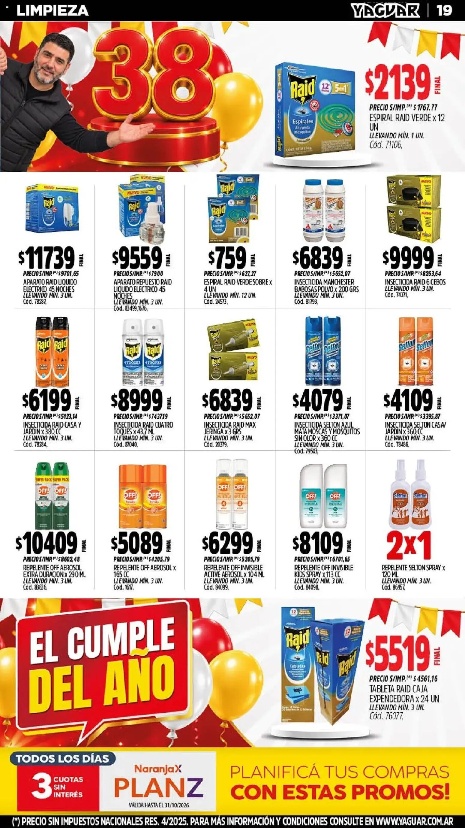 Vista previa del folleto de la tienda Yaguar válido desde el 12/10/2026 