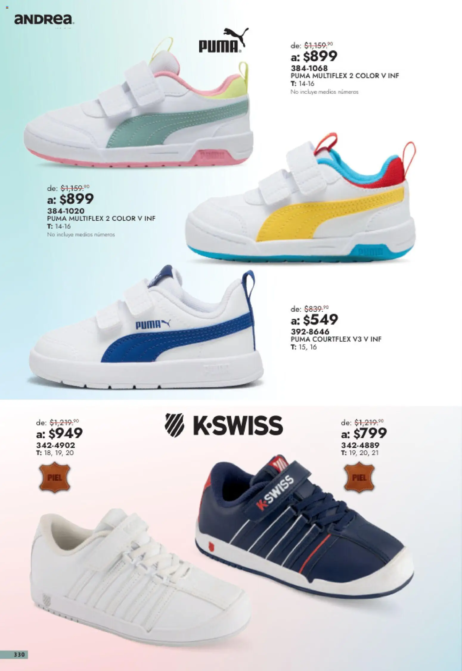 Vista previa las ofertas de la tienda Andrea - Andrea catálogo Outlet desde el 26/07/2026 
