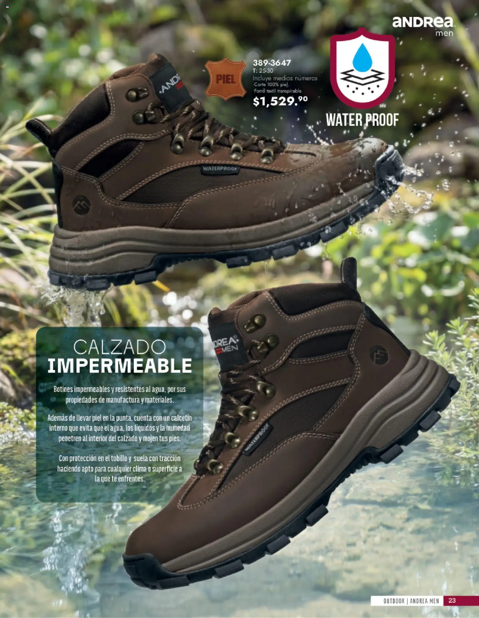 Vista previa las ofertas de la tienda Andrea - Andrea catálogo Calzado Caballero desde el 24/05/2026 - Té, Botines