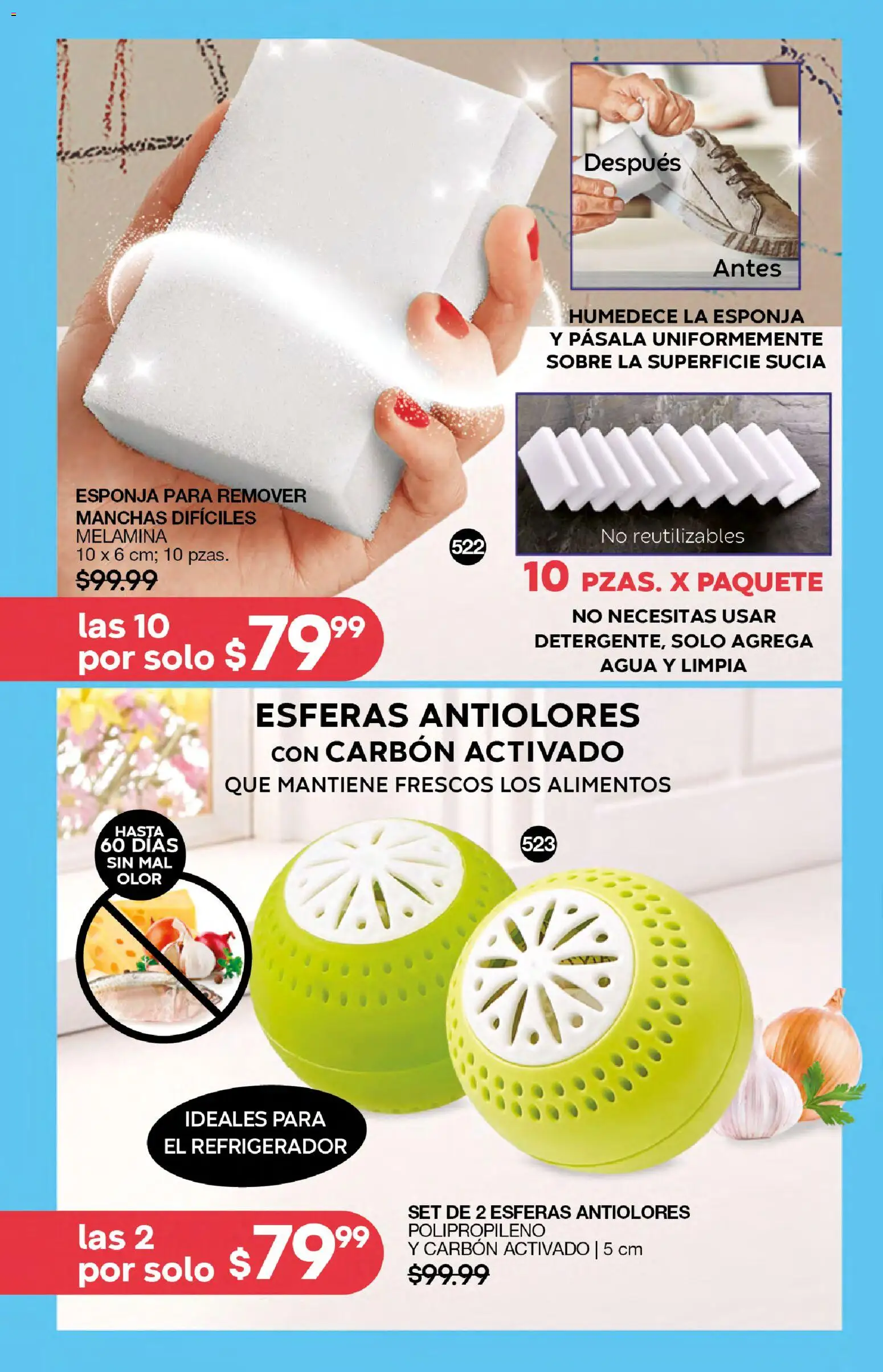 Vista previa las ofertas de la tienda Fuller - Campaña 23 2026 desde el 18/02/2026 - Refrigerador, Agua, Alimentos, Esponja, Carbón activado, Sobre