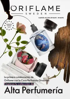 Vista previa las ofertas de la tienda Oriflame - Oriflame campaña 7 2026 desde el 09/05/2026 