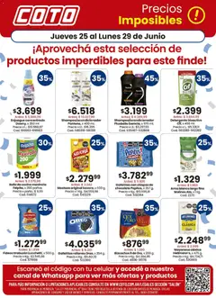 Vista previa del folleto de la tienda Coto válido desde el 25/06/2026 