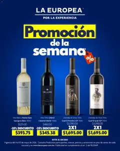 Vista previa las ofertas de la tienda La Europea - La Europea catálogo Promoción desde el 04/05/2026 