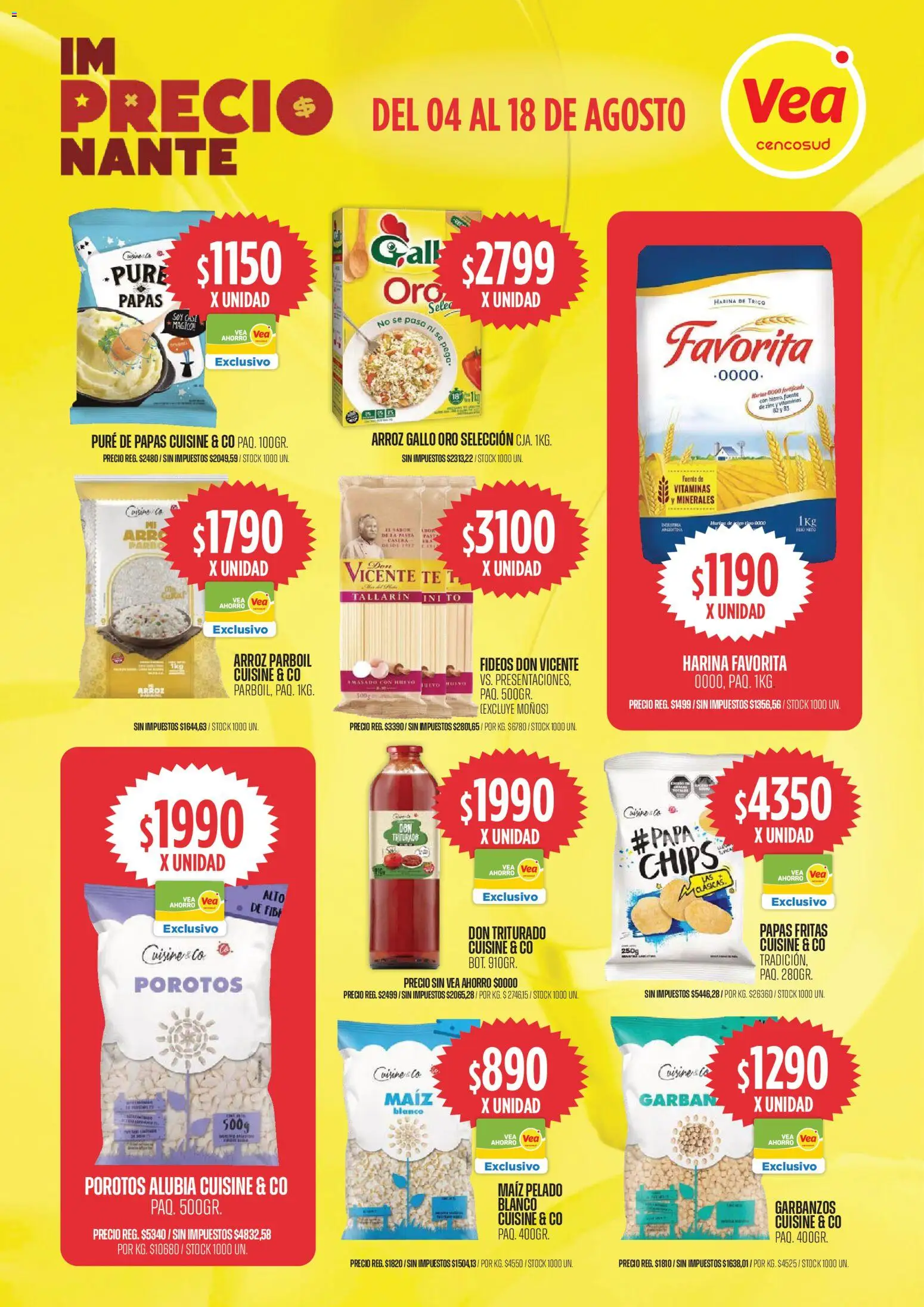 Vista previa del folleto de la tienda Vea válido desde el 04/08/2026 