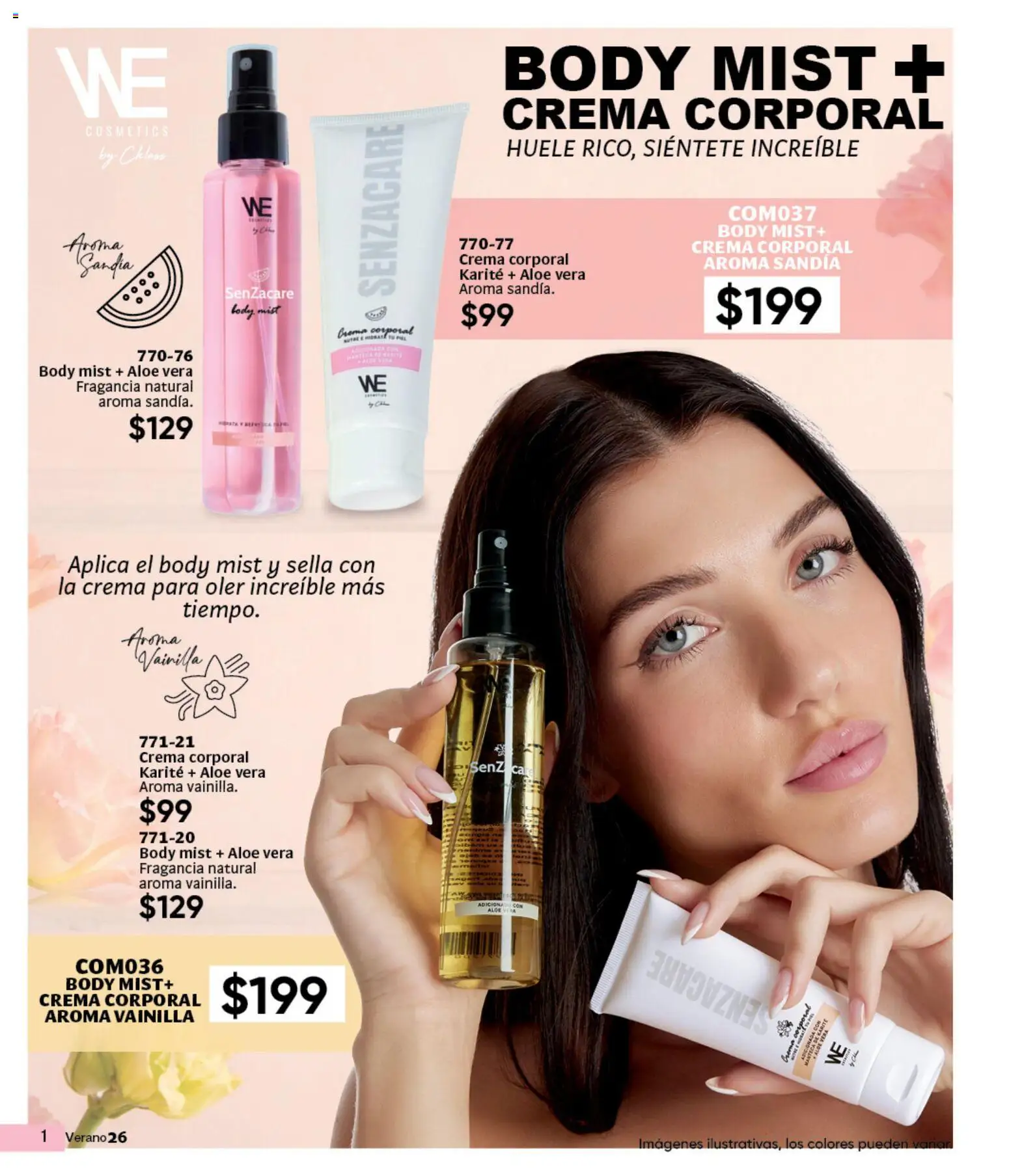 Vista previa las ofertas de la tienda Cklass - Cklass catálogo Verano Handbags desde el 05/03/2026 - Sandía, Crema, Body, Vainilla, Aloe Vera, Crema corporal, Fragancia