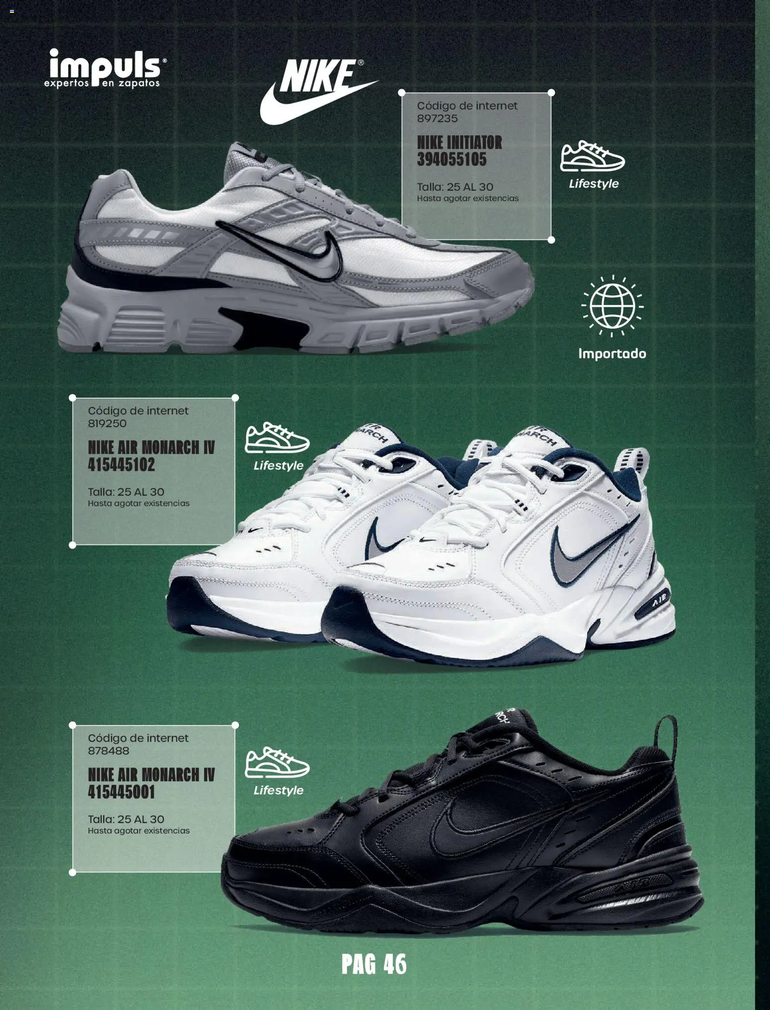 Vista previa las ofertas de la tienda Impuls - Impuls catálogo Urban Sport desde el 01/09/2026 - Zapatos