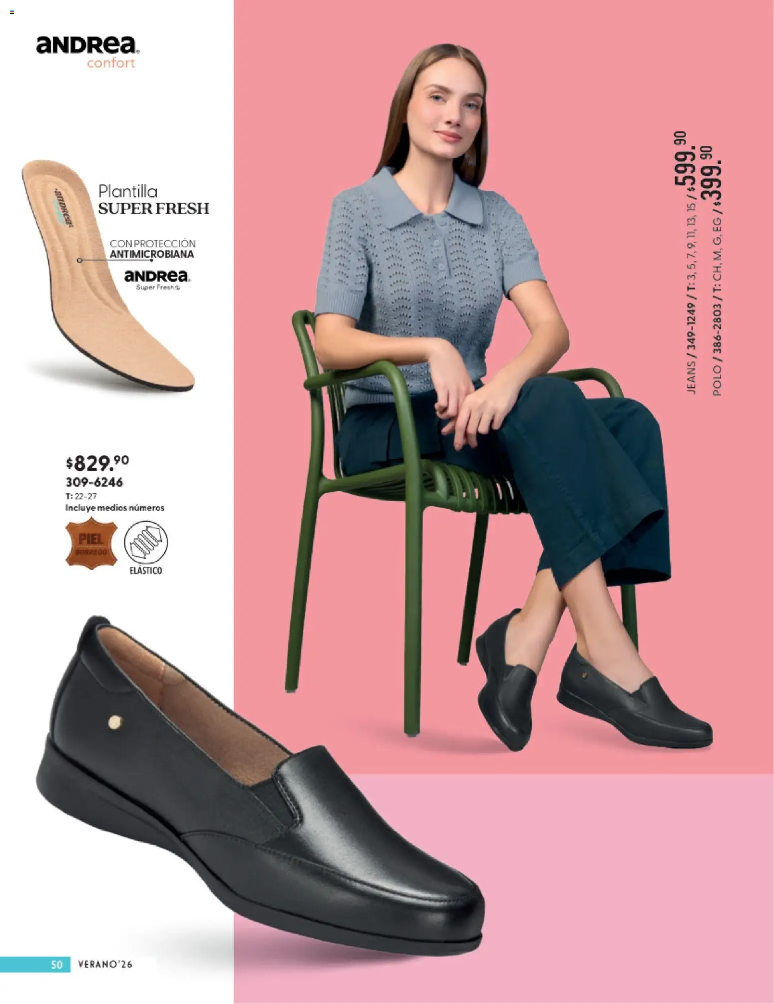 Vista previa las ofertas de la tienda Andrea - Andrea catálogo Calzado Confort desde el 24/05/2026 