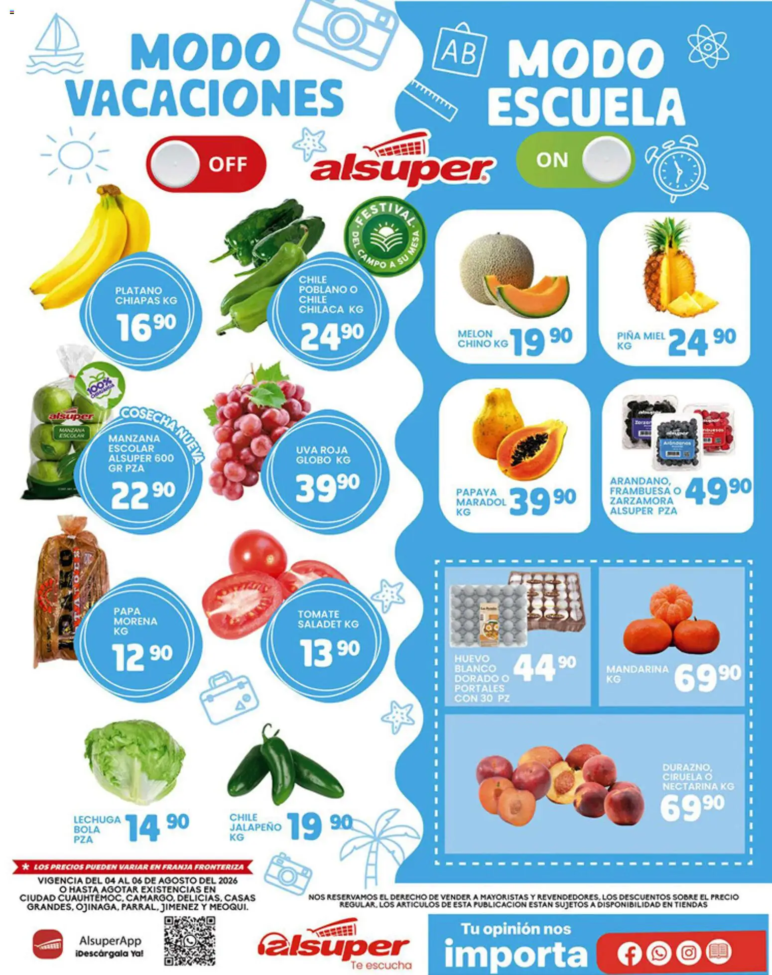 Vista previa las ofertas de la tienda Alsuper - Alsuper folleto desde el 04/08/2026 
