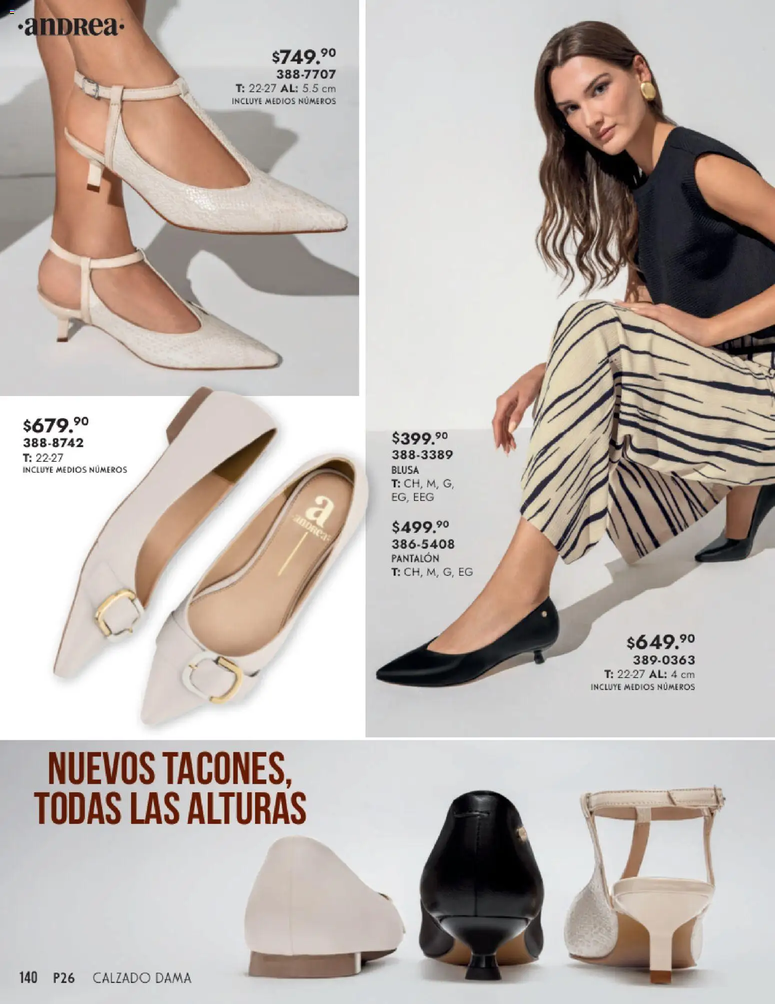 Vista previa las ofertas de la tienda Andrea - Catálogo Calzado Dama desde el 25/01/2026 