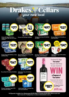 Preview of catalogue DRS Cellars Fathers Day from shop Drakes valid 02/09/2026
