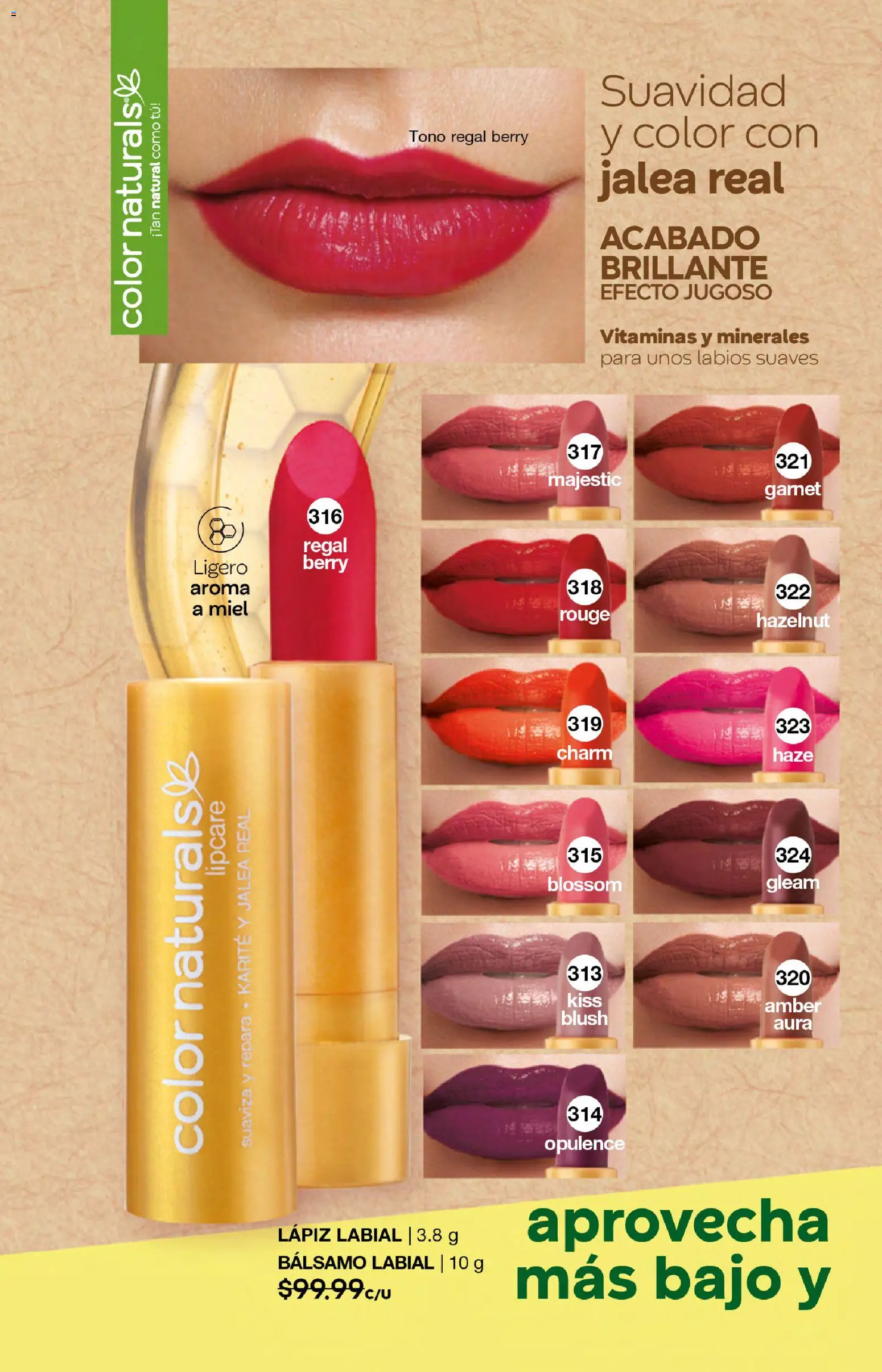 Vista previa las ofertas de la tienda Fuller - Campaña 23 2026 desde el 18/02/2026 - Vitaminas, Miel, Bálsamo, Bálsamo labial, Lápiz labial