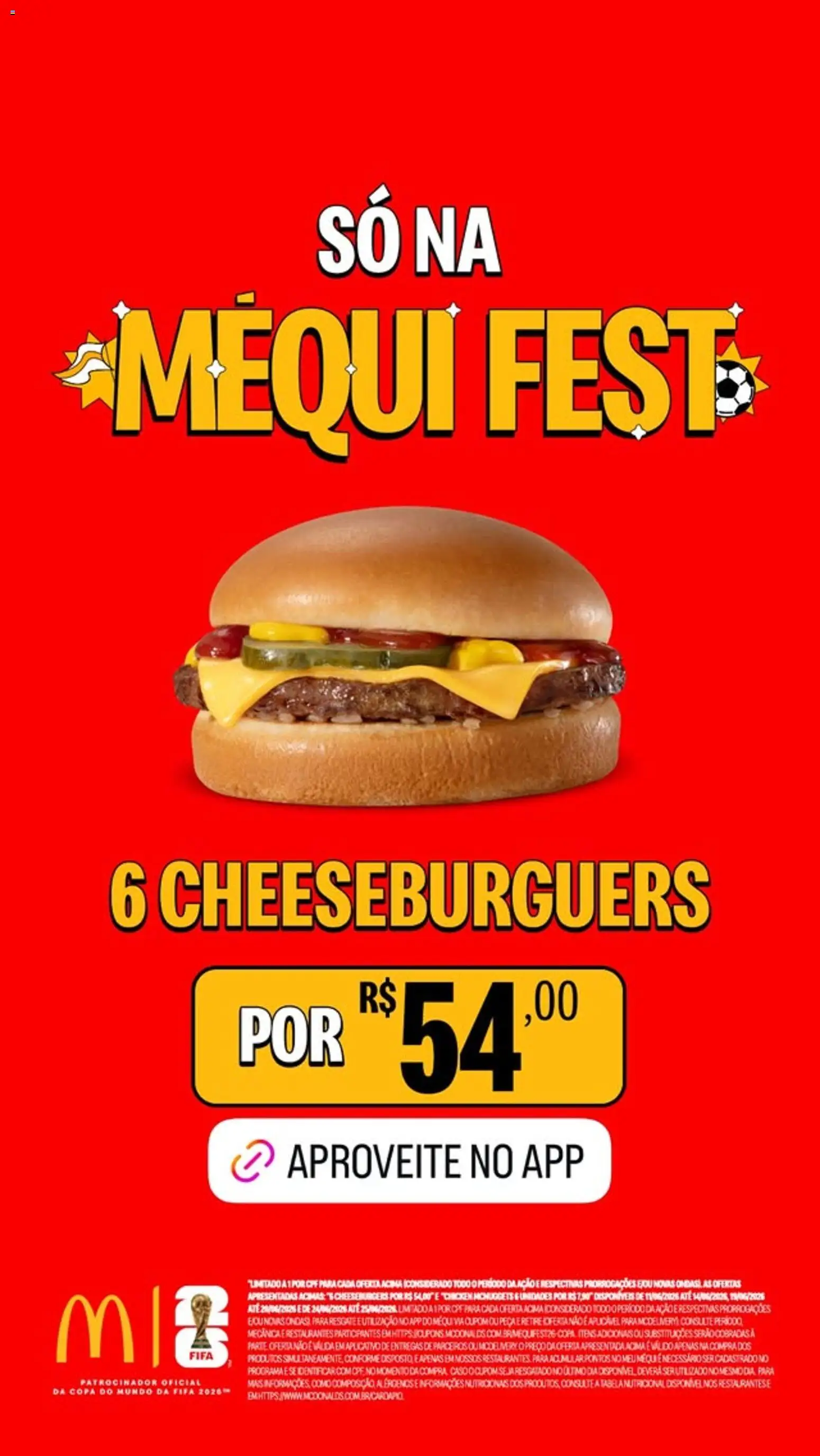 Pré-Visualização do folheto "McDonald’s ofertas" da loja McDonald’s válido a partir de 12/06/2026