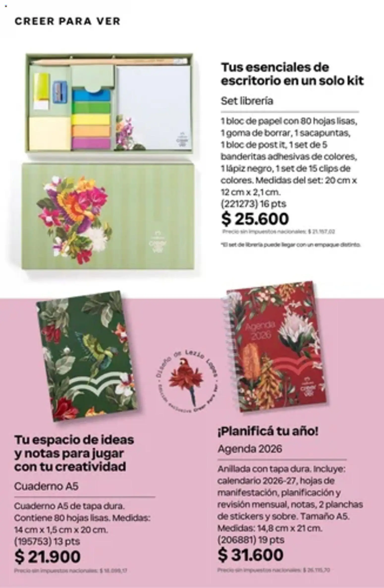 Vista previa del folleto de la tienda Natura válido desde el 01/10/2026 - Escritorio, Agenda, Cuaderno