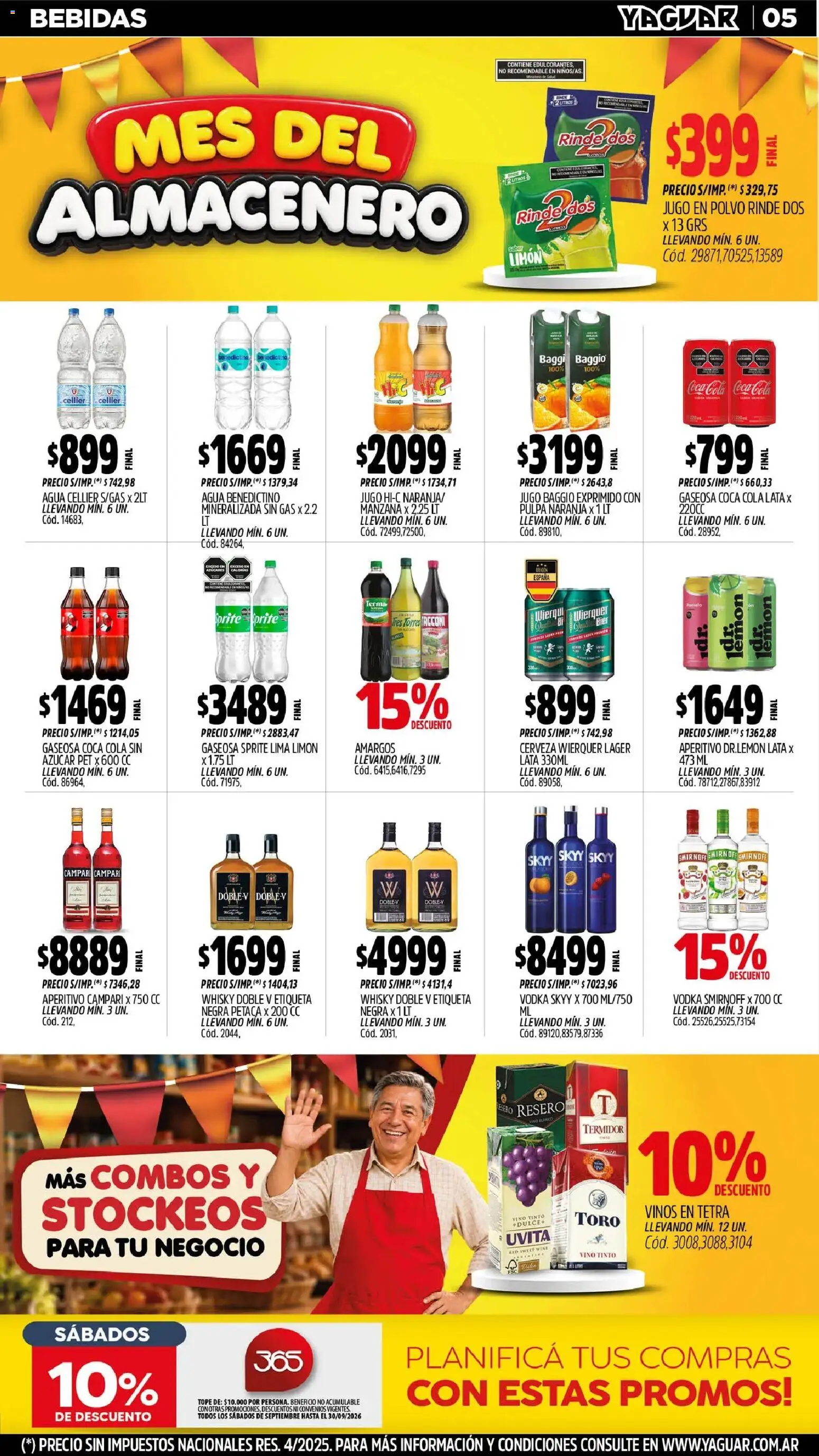 Vista previa del folleto de la tienda Yaguar válido desde el 31/08/2026 