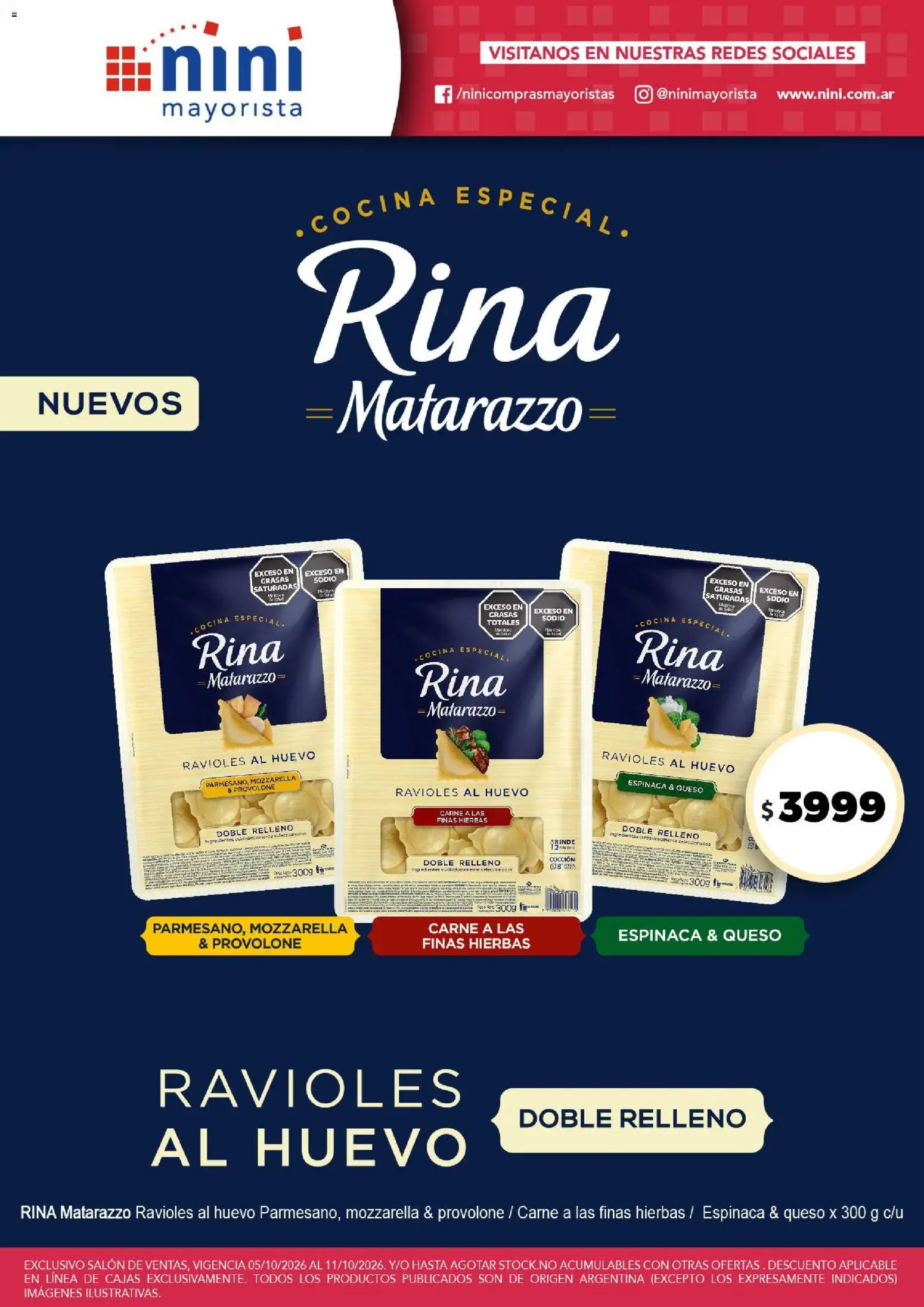 Vista previa del folleto de la tienda NINI Mayorista válido desde el 05/10/2026 