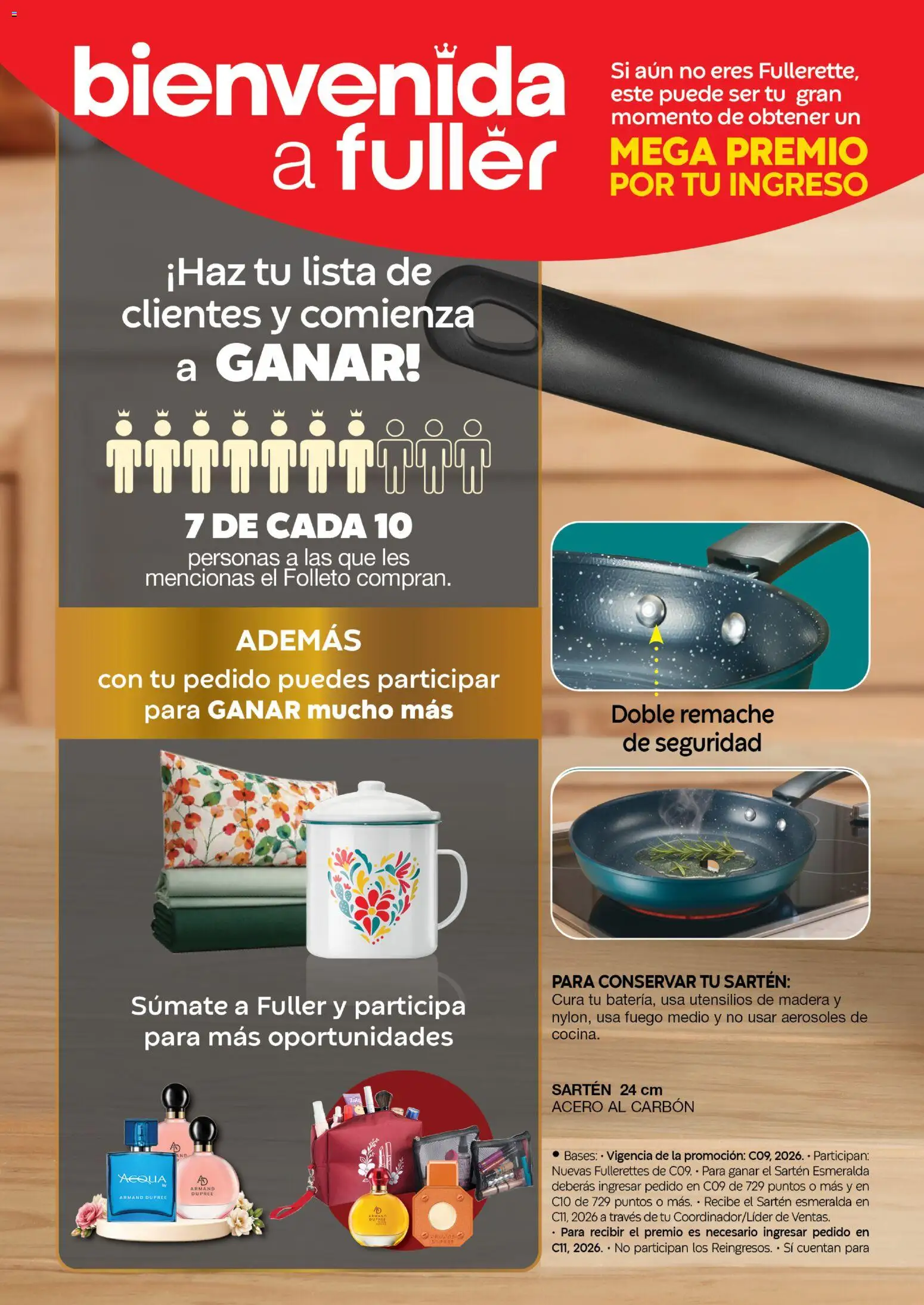 Vista previa las ofertas de la tienda Fuller - Fuller Gana Mas 9 2026 desde el 05/08/2026 