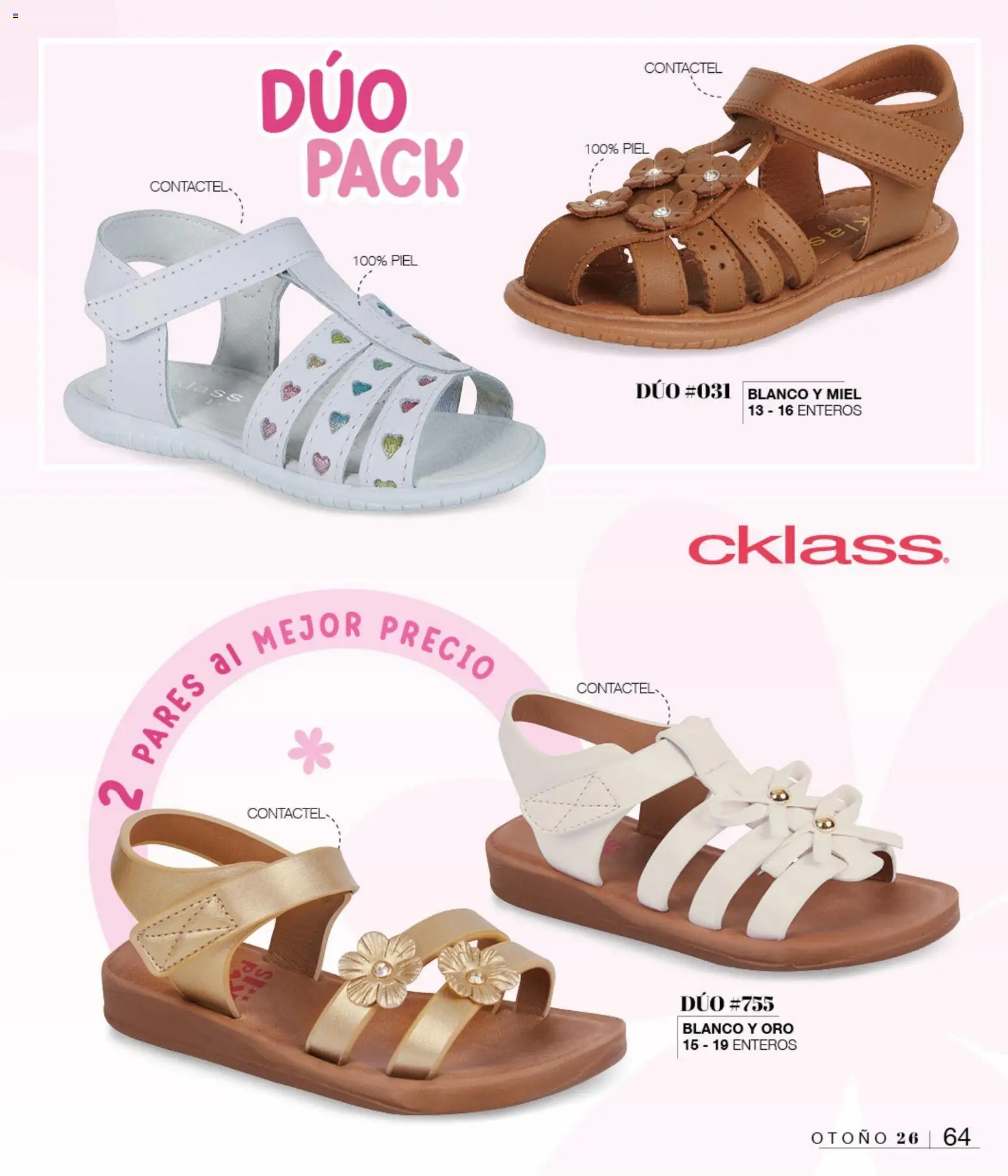 Vista previa las ofertas de la tienda Cklass - Cklass catálogo Sandalias desde el 08/07/2026 