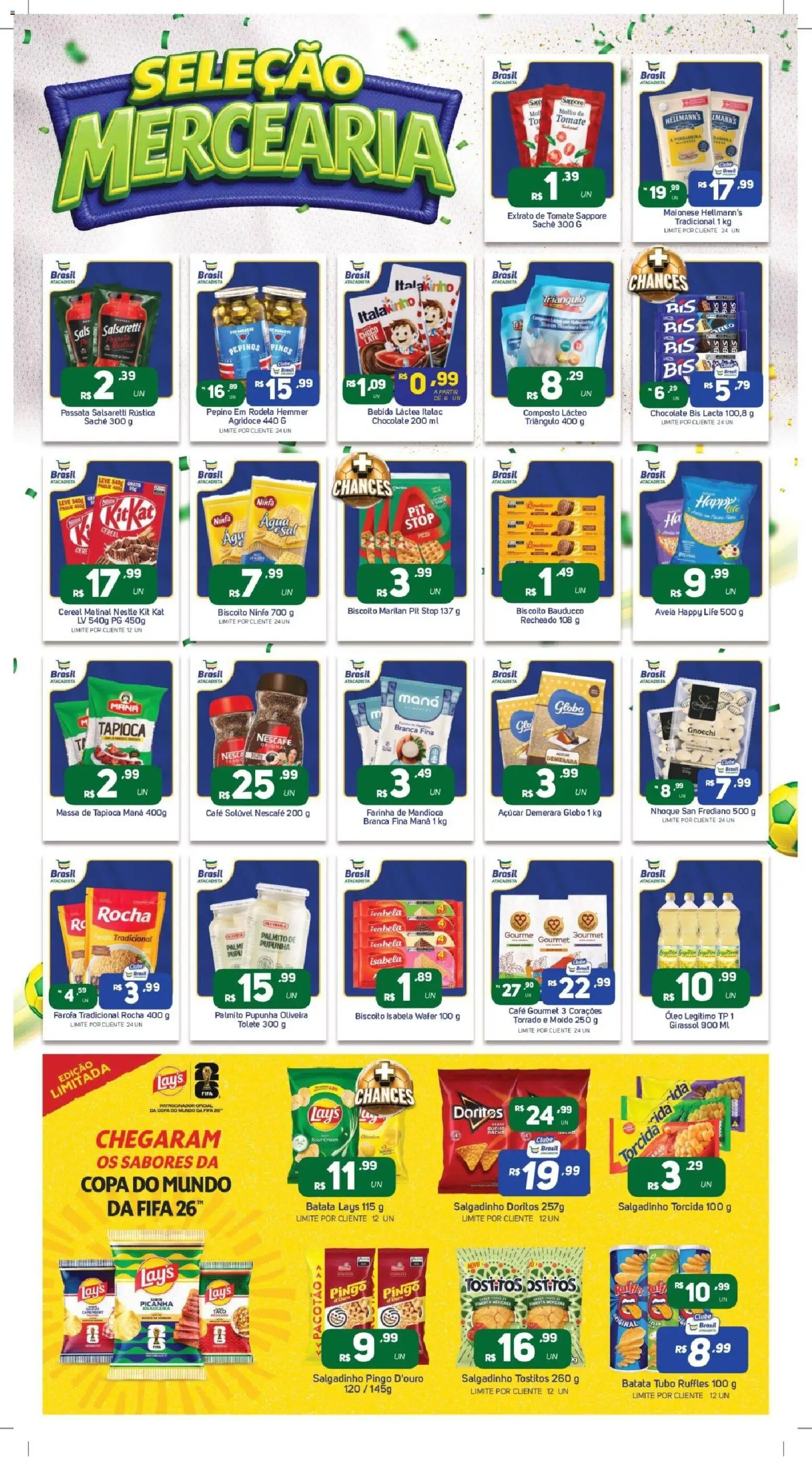 Pré-Visualização do folheto "Brasil Atacadista ofertas Semanal" da loja Brasil Atacadista válido a partir de 27/04/2026