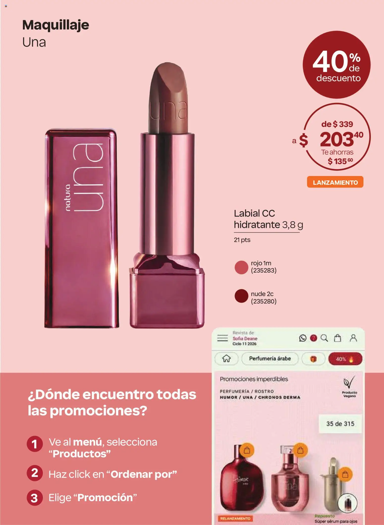 Vista previa las ofertas de la tienda Natura - Natura campaña 17 2026 desde el 07/11/2026 