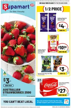 Preview of catalogue IGA catalogue Supamart from shop IGA valid 19/08/2026