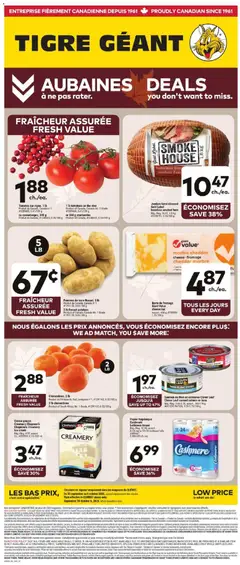 Preview of leaflet Weekly Flyer from shop Giant Tiger is valid from Sep 30, 2026