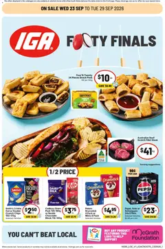 Preview of catalogue IGA catalogue Wynyard Station Sydney from shop IGA valid 23/09/2026
