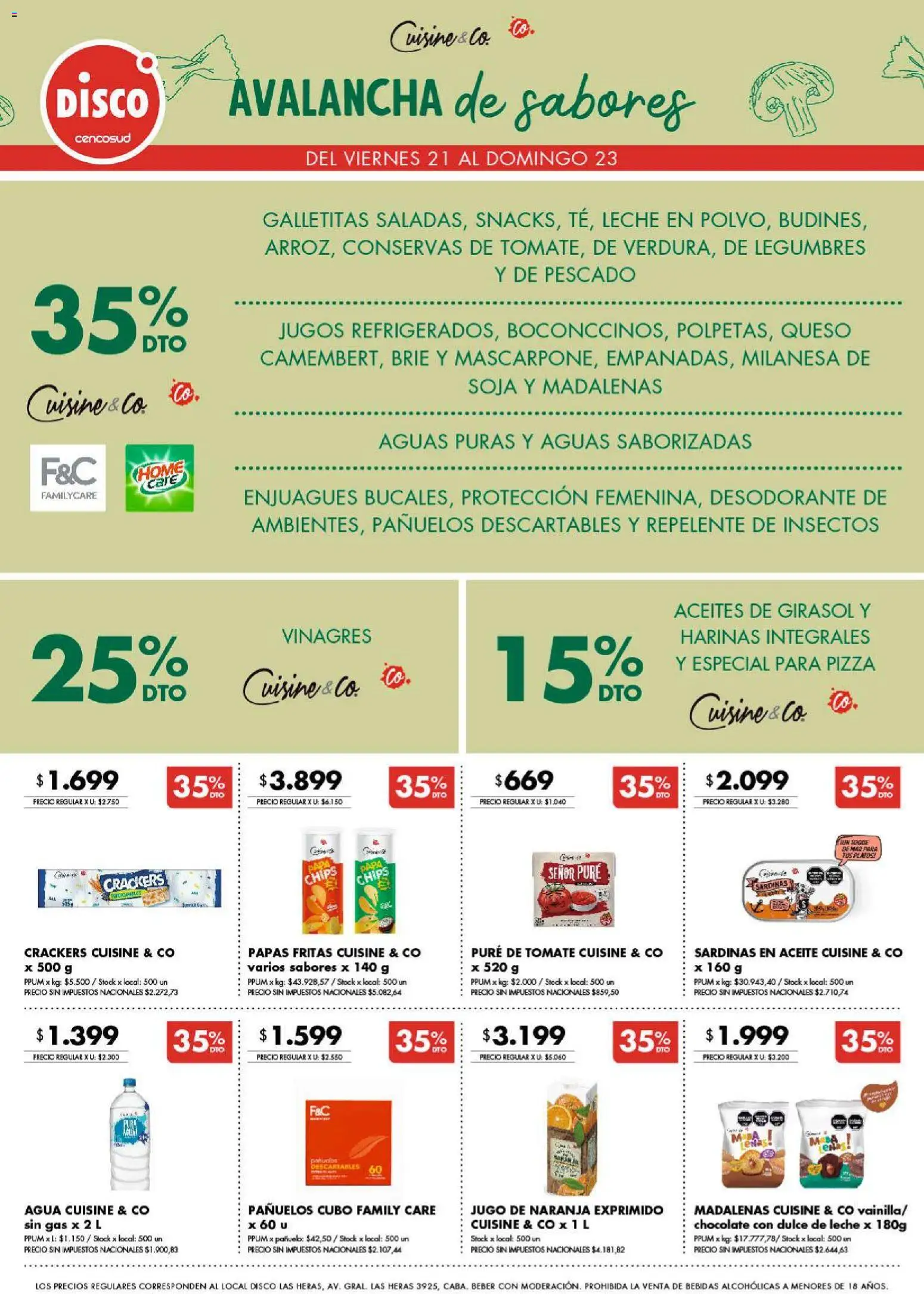 Vista previa del folleto de la tienda Disco válido desde el 20/08/2026 