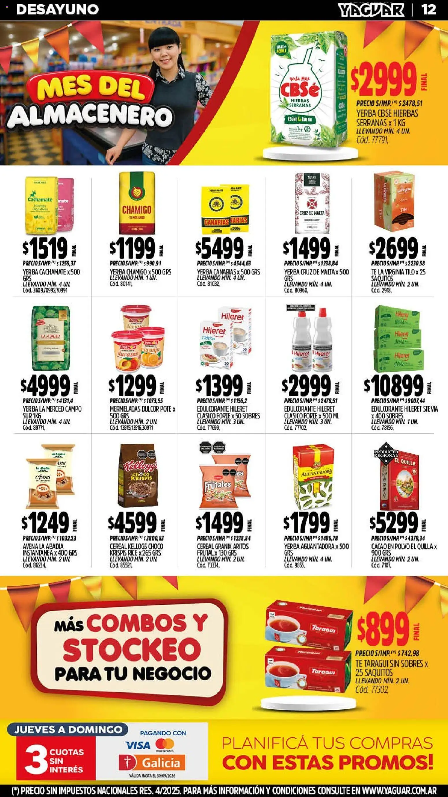 Vista previa del folleto de la tienda Yaguar válido desde el 14/09/2026 