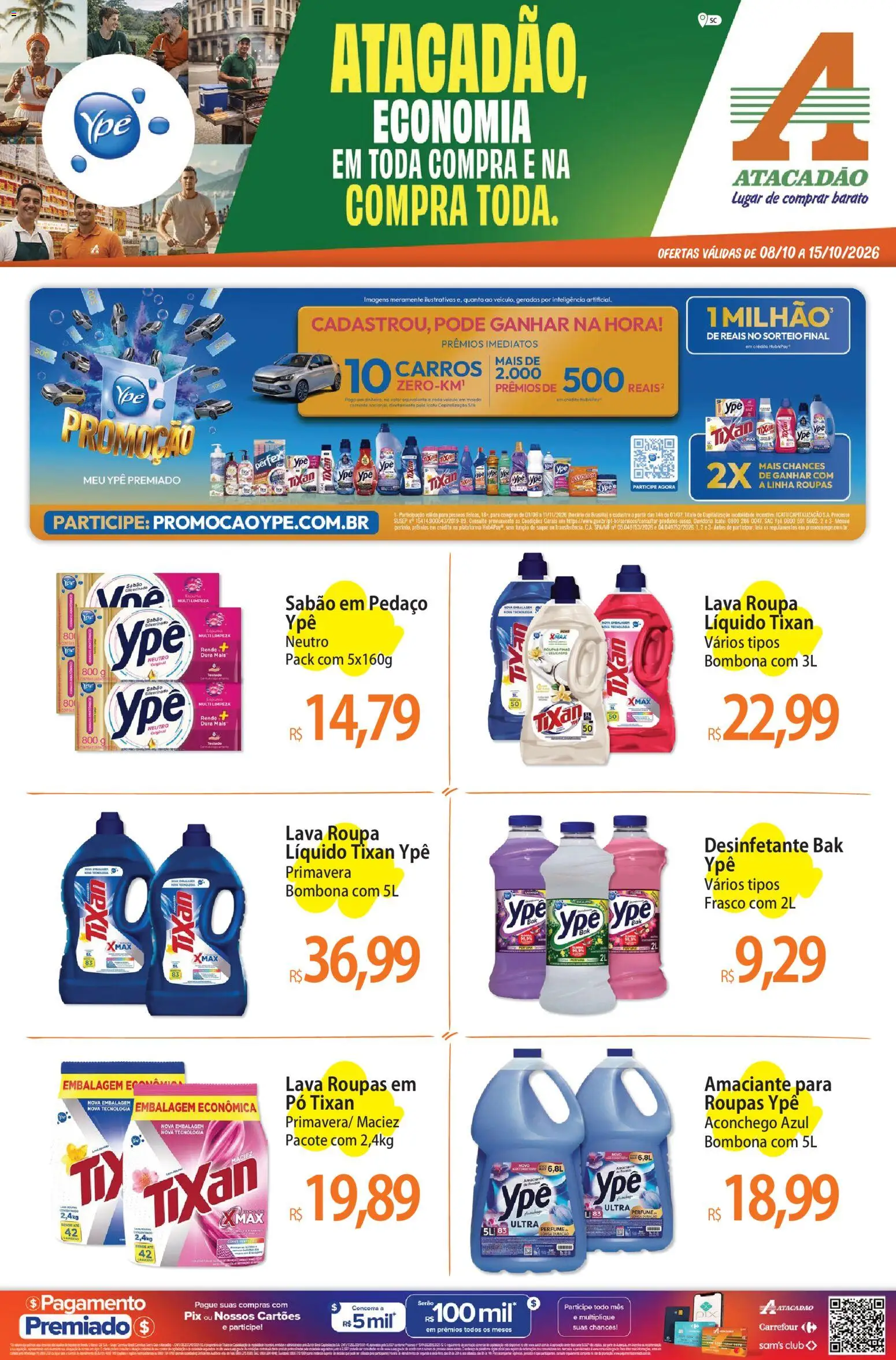 Pré-Visualização do folheto "Atacadão ofertas - SC" da loja Atacadão válido a partir de 08/10/2026