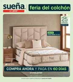  Vista previa del prospecto Muebles jamar Feria del colchón del almacen Muebles jamar válida del 01/07/2026 al 30/07/2026