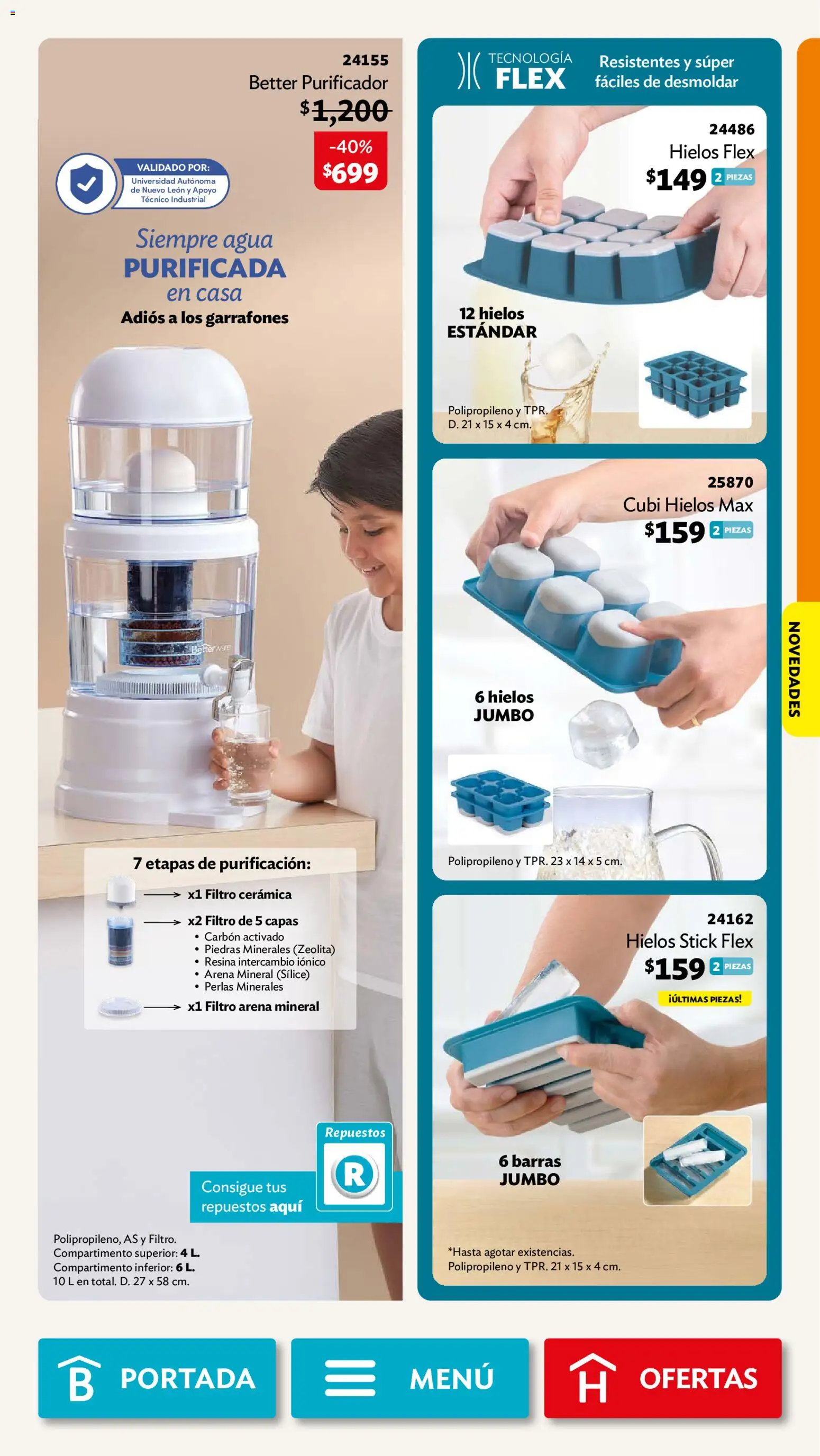 Vista previa las ofertas de la tienda Betterware - Betterware campaña 8 2026 desde el 03/08/2026 