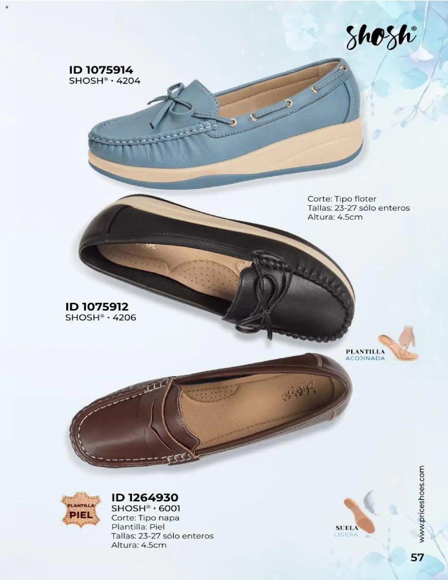 Vista previa las ofertas de la tienda Price Shoes - Price Shoes catálogo Confort desde el 24/08/2026 