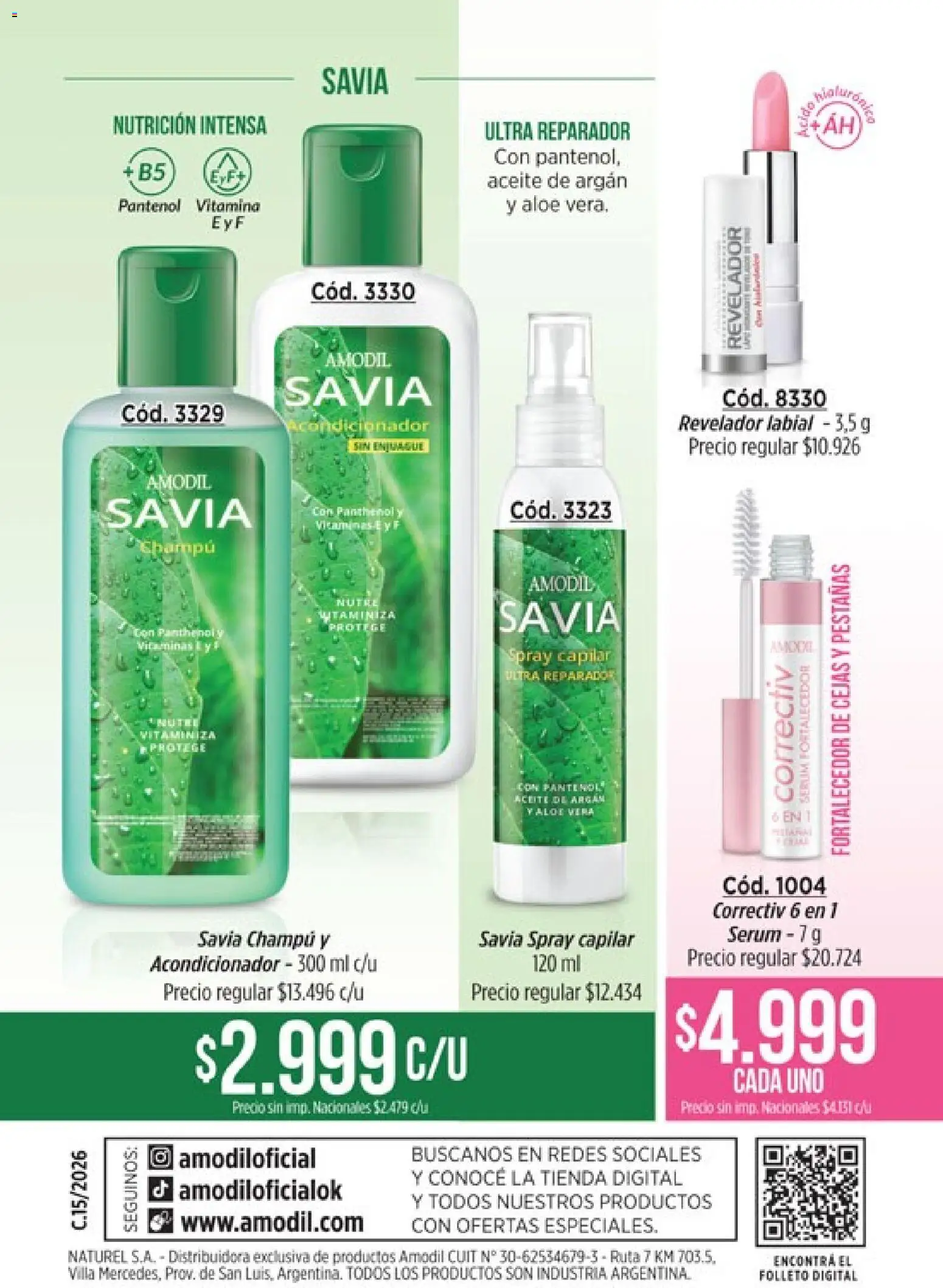 Vista previa del folleto de la tienda Amodil válido desde el 26/08/2026 
