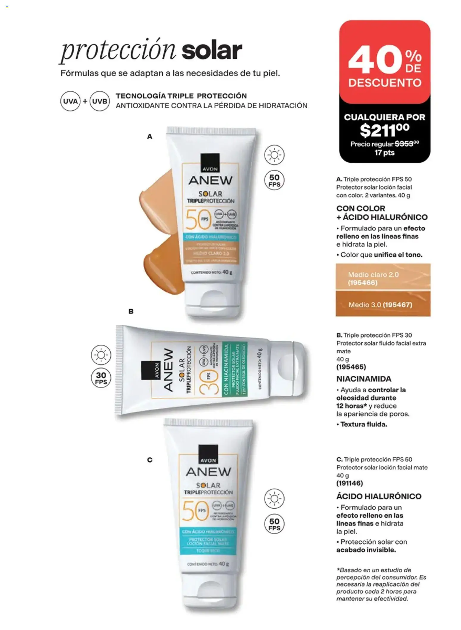 Vista previa las ofertas de la tienda AVON - AVON campaña 15 2026 desde el 02/10/2026 