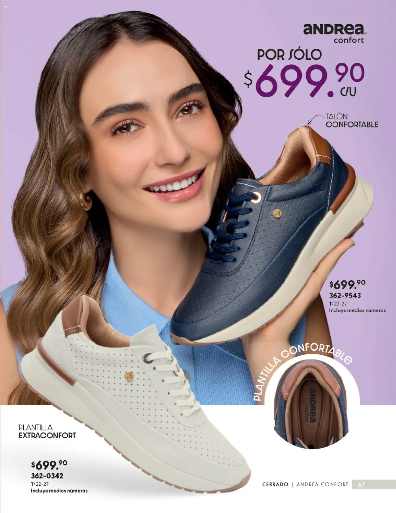 Vista previa las ofertas de la tienda Andrea - Andrea catálogo Calzado Confort desde el 23/08/2026 