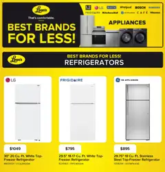 Un aperçu du dépliant Leon's flyer - BBFL Appliances du magasin Leon's est valide à partir 22 oct. 2026